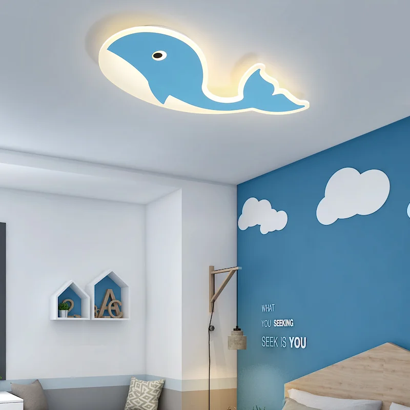 Современные светодиодные люстры для детей спальни комнаты учебы современное