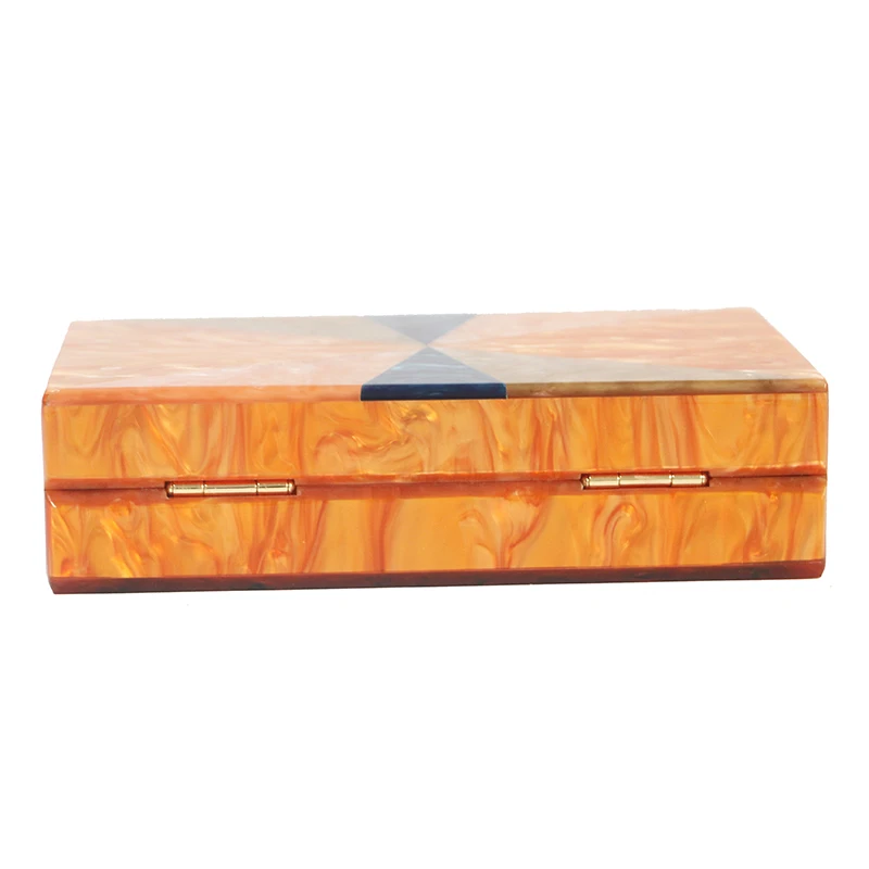 Цветная Акриловая мини сумка на плечо с жемчугом женские клатчи маленькие сумки