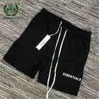 Шорты спортивные для мужчин и женщин, повседневные свободные дышащие штаны в стиле хип-хоп, с надписью, для бега, черные, серые, Y2K, летняя уличная одежда