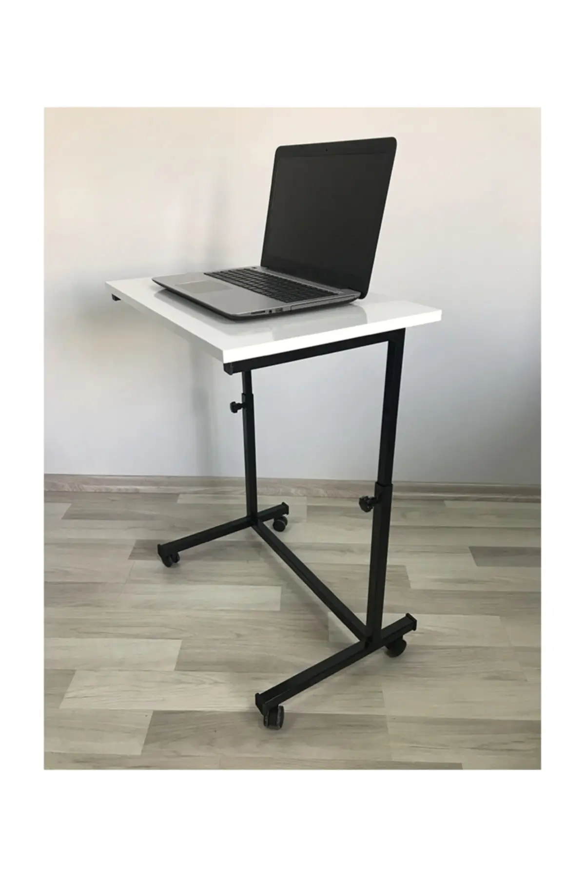 Portable Notebook Laptop Stand Desk Stand Ergonomic Gaming Height Adjustable Wheel Office Pc Accessories Side