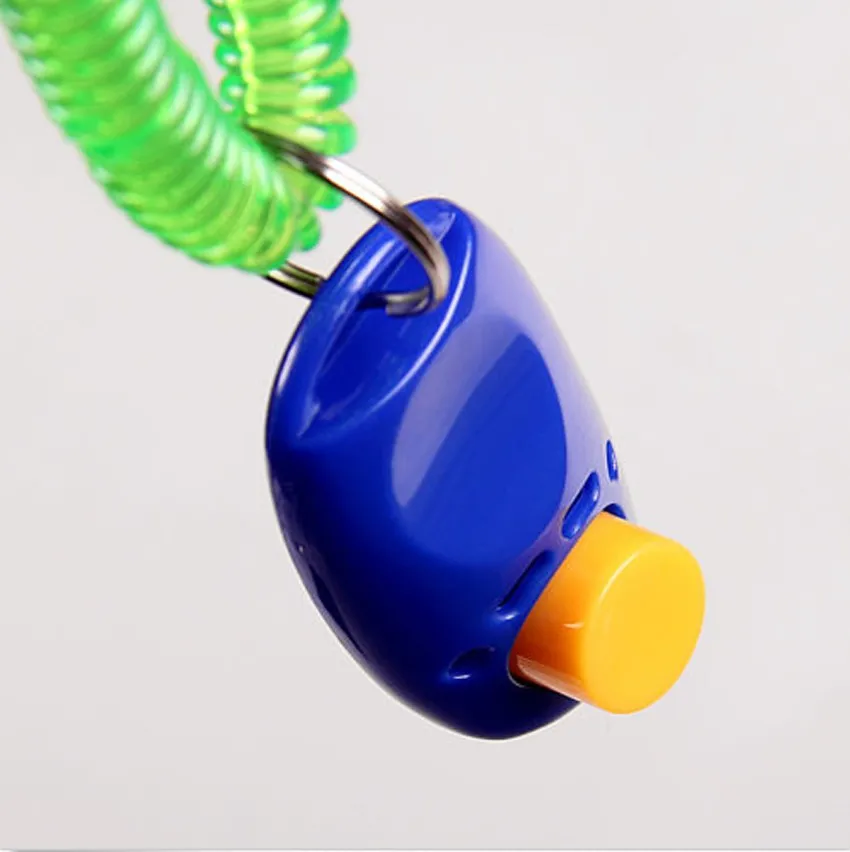 Портативный тренировочный кликер для домашних животных собак кошек птиц лошадей