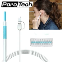i98 otoscope endoscope camera ear cleaner tool ear wax check view real time at phone for android pc type c dont support ios