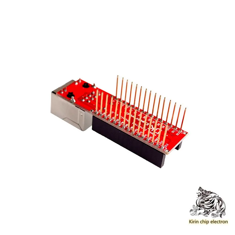

1PCS/LOT Nano ENC28J60 Ethermet shield V1.0 network module SUNLEPHANT
