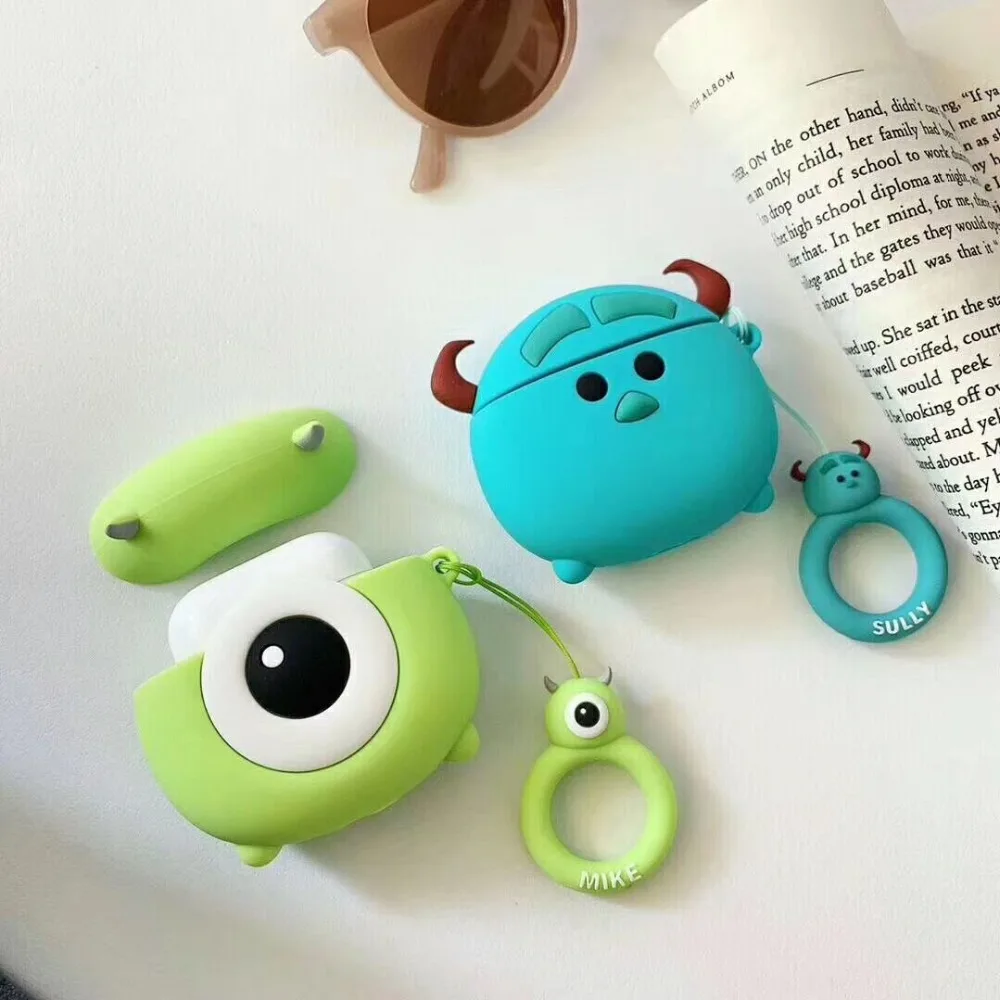 Devil eyes силиконовый чехол для Airpods защитный беспроводной Bluetooth гарнитура аксессуары коробка Наушники с зарядным устройством сумка чехол