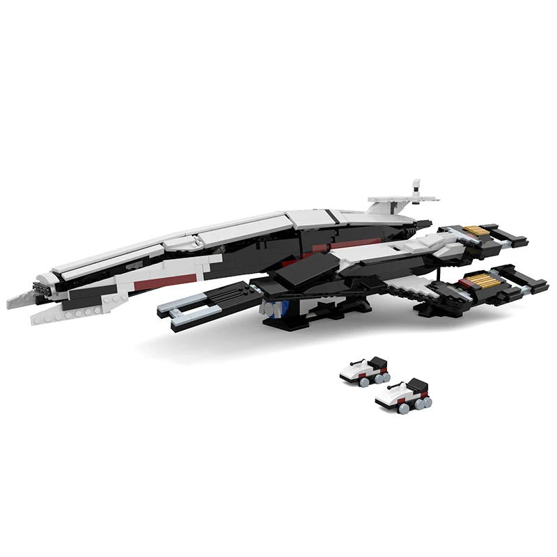 MOC-21578 экшн-стрельба игра в гантели Нормандия строительные блоки набор