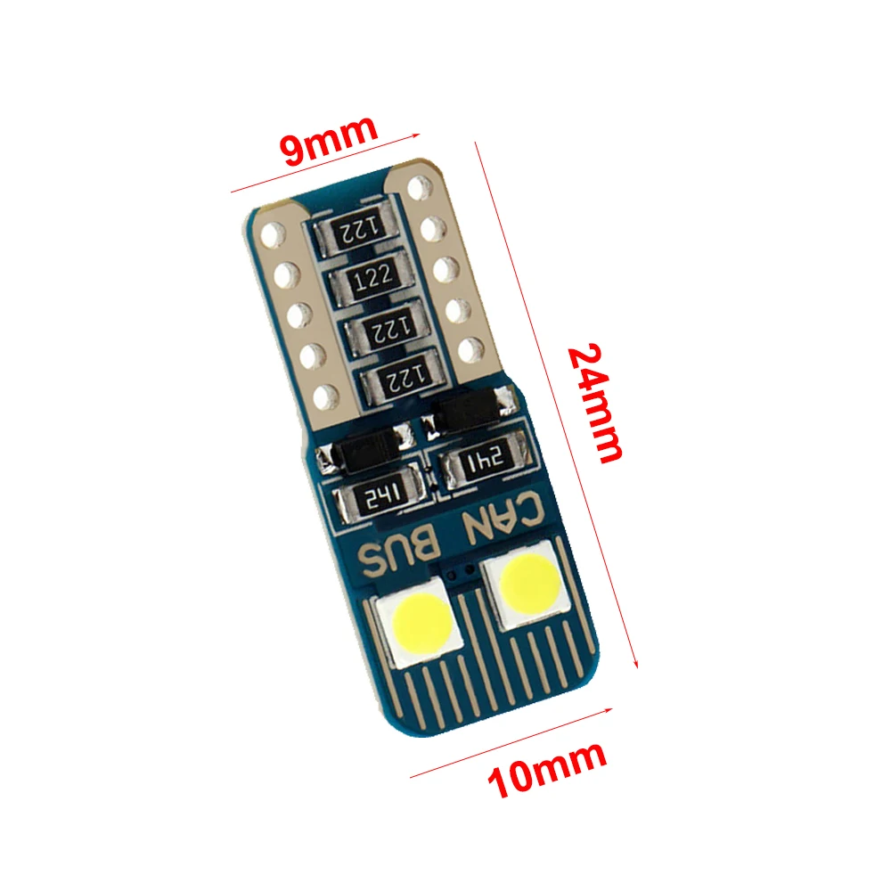 4smd светодиодный W5W 194 лампы T10 автомобильная светодиодная лампа светильник белый