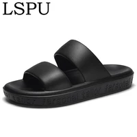 new arrivals mens summer slippers slip on breathable causal beach sandals lightweight slides for men flip flops plus size 40 45