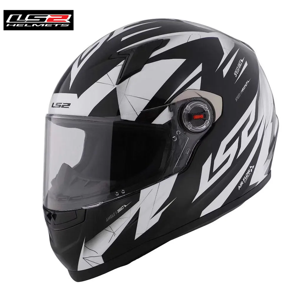 Оригинальный LS2 FF358 мотоциклетный шлем для мотогонок мотоциклистов
