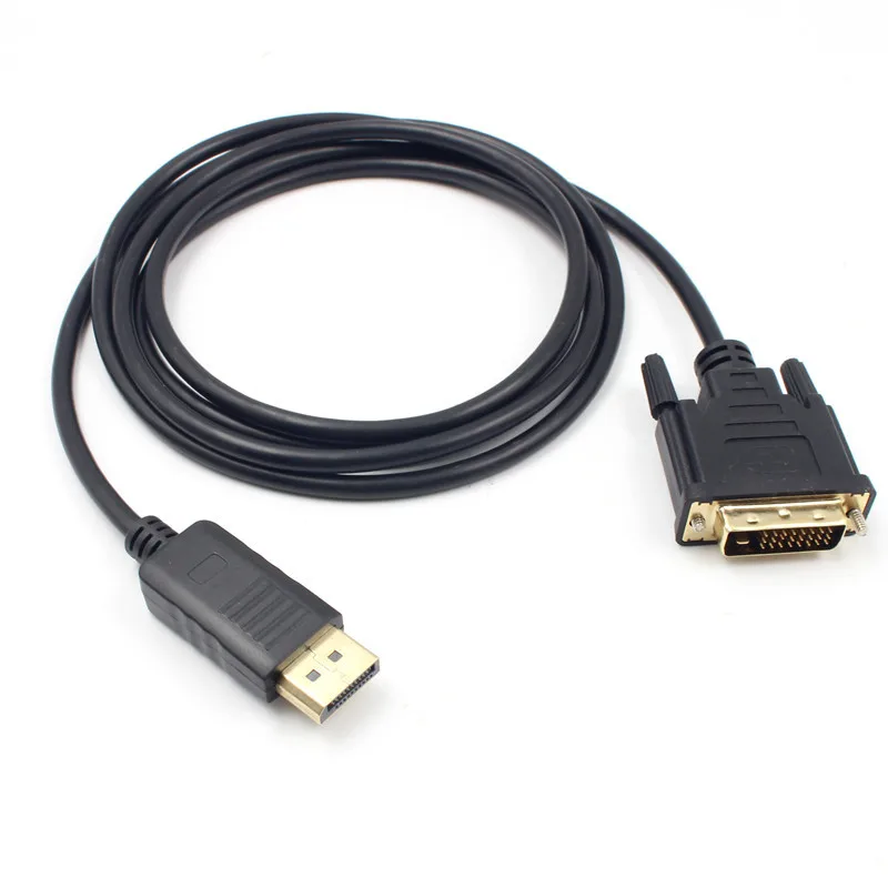 

1.8m 1080P DP To DVI Adapter Cable Displayport To DVI 24+1 Single Head Adapter Cable Supports Monitor Projector