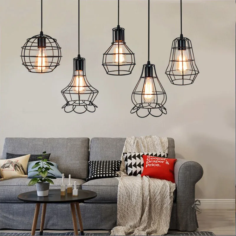 Pendant lights hanging industrial pendant lamp vintage nordic loft decor dining room restaurants home light fixtures | Освещение