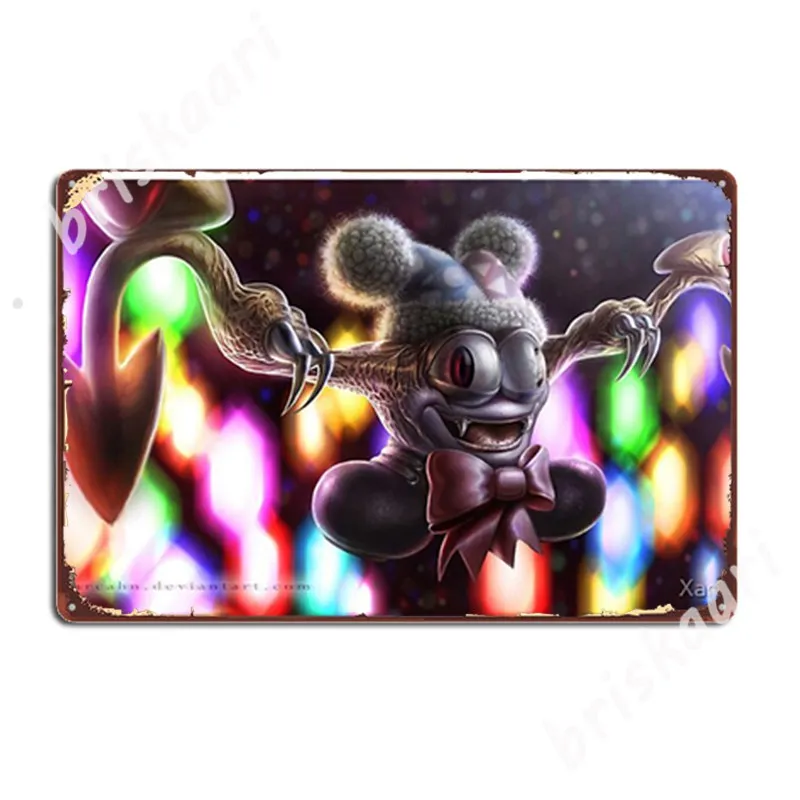 

Marx The Demonic Jester Metal Signs Garage Decoration Funny Club Party pub Garage Tin sign Posters