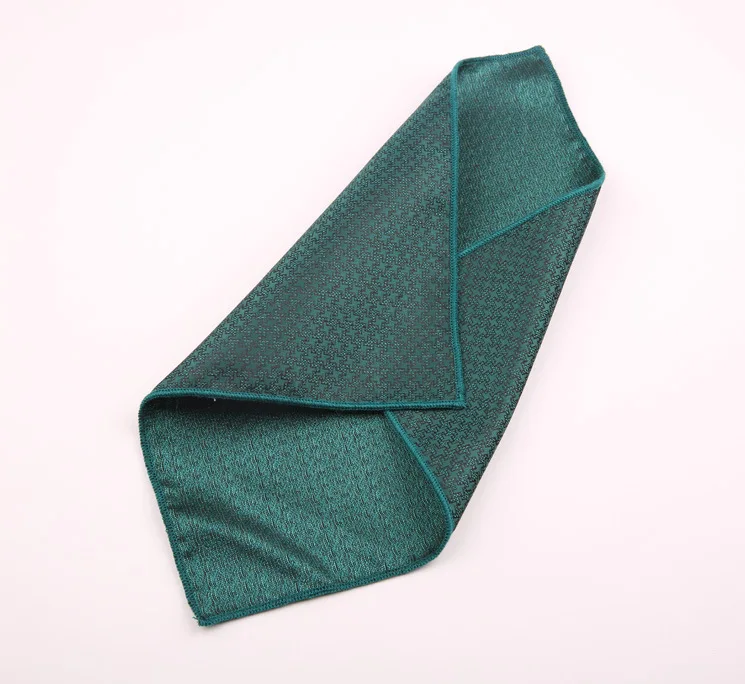 Men's Pocket Square Handkerchiefs 23*23cm floral striped hankerchief man Polyester Scarves Vintage Fabric Business Suit Hankies |