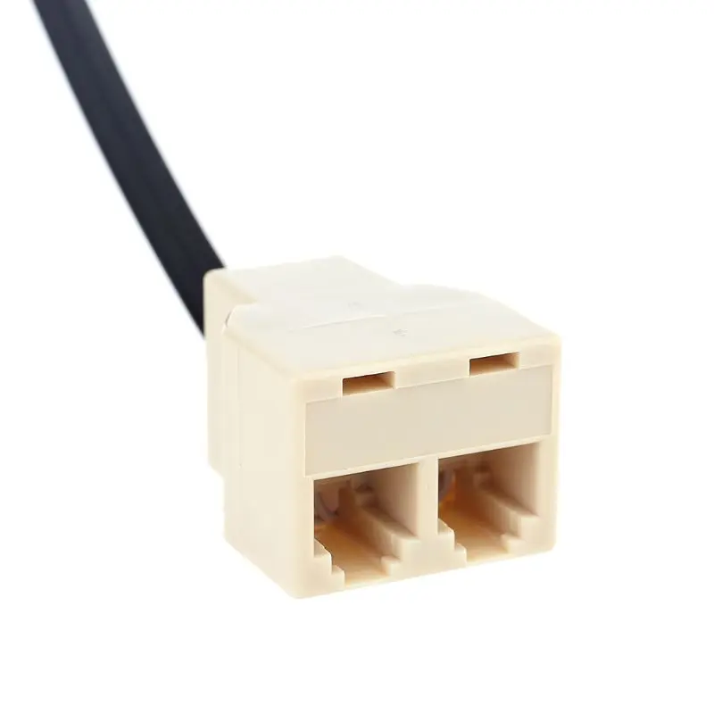 

6 Pin Hand Microphone 1 to 2 Splitter Converter for Yaesu FT-7800 FT-8800 Radio