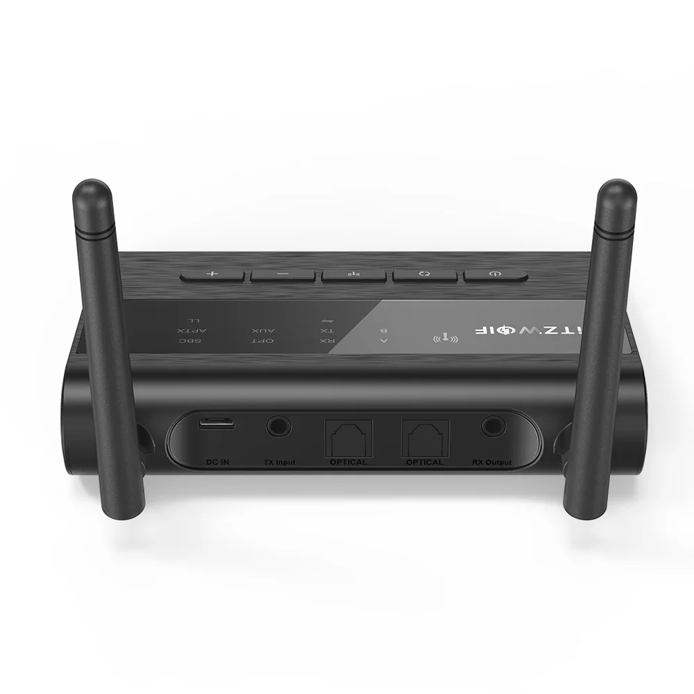 Портативный музыкальный аудиоприемник Blitzwolf bluetooth V5.0 передатчик двойная антенна