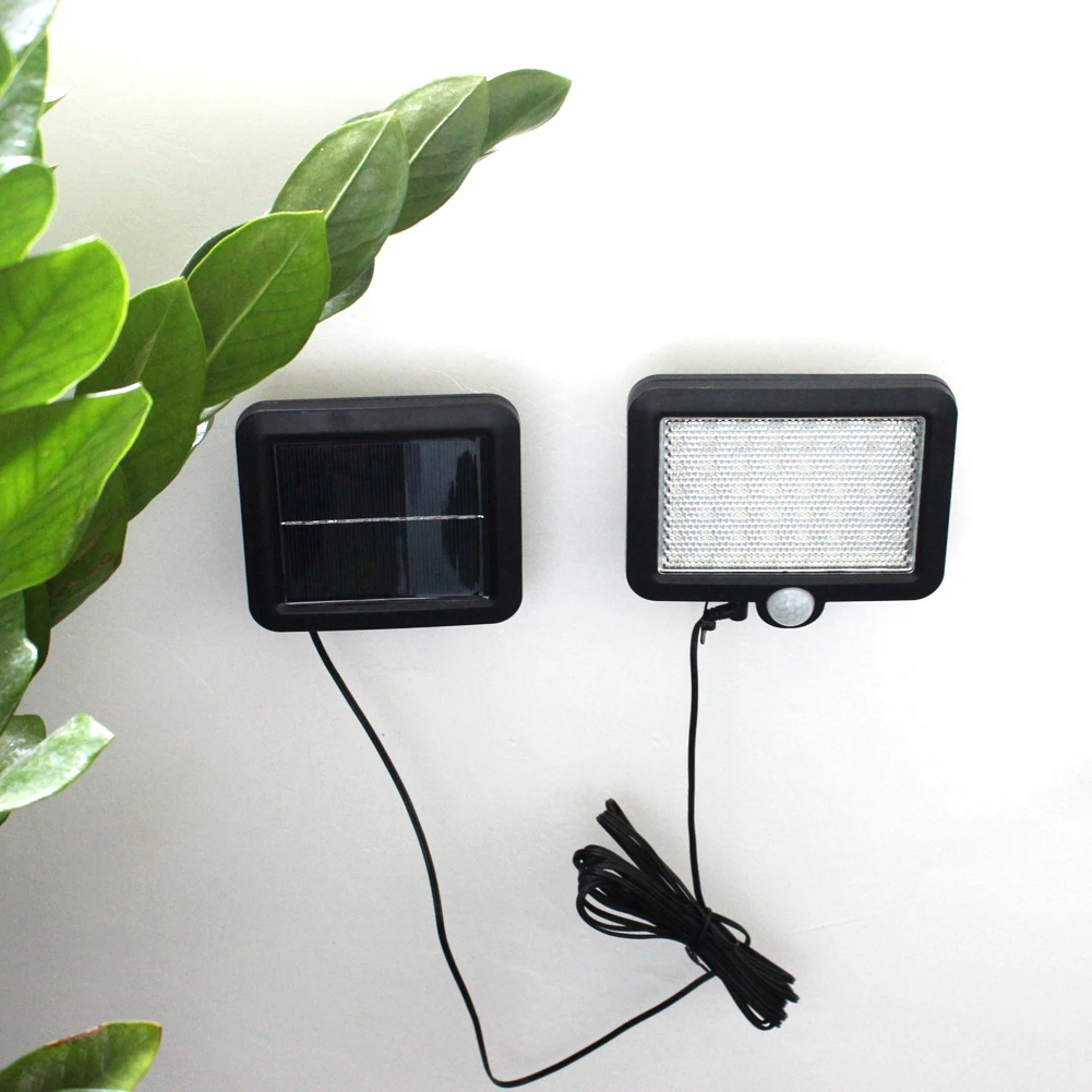 

56 LED Solar Light Outdoor Motion Sensor Recharge Solar Wall Light Waterproof Emergency Power Garden Security Porch Lamp