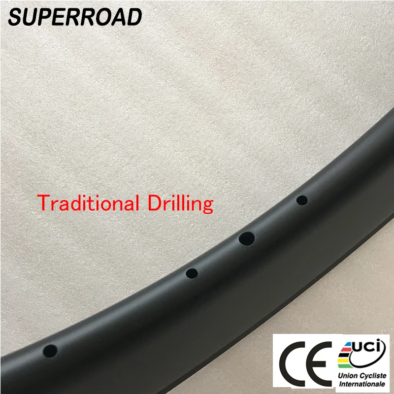 Высокое качество Superroad 28 мм в ширину 88 Deep Road Carbon 700C велосипедные бескамерные диски