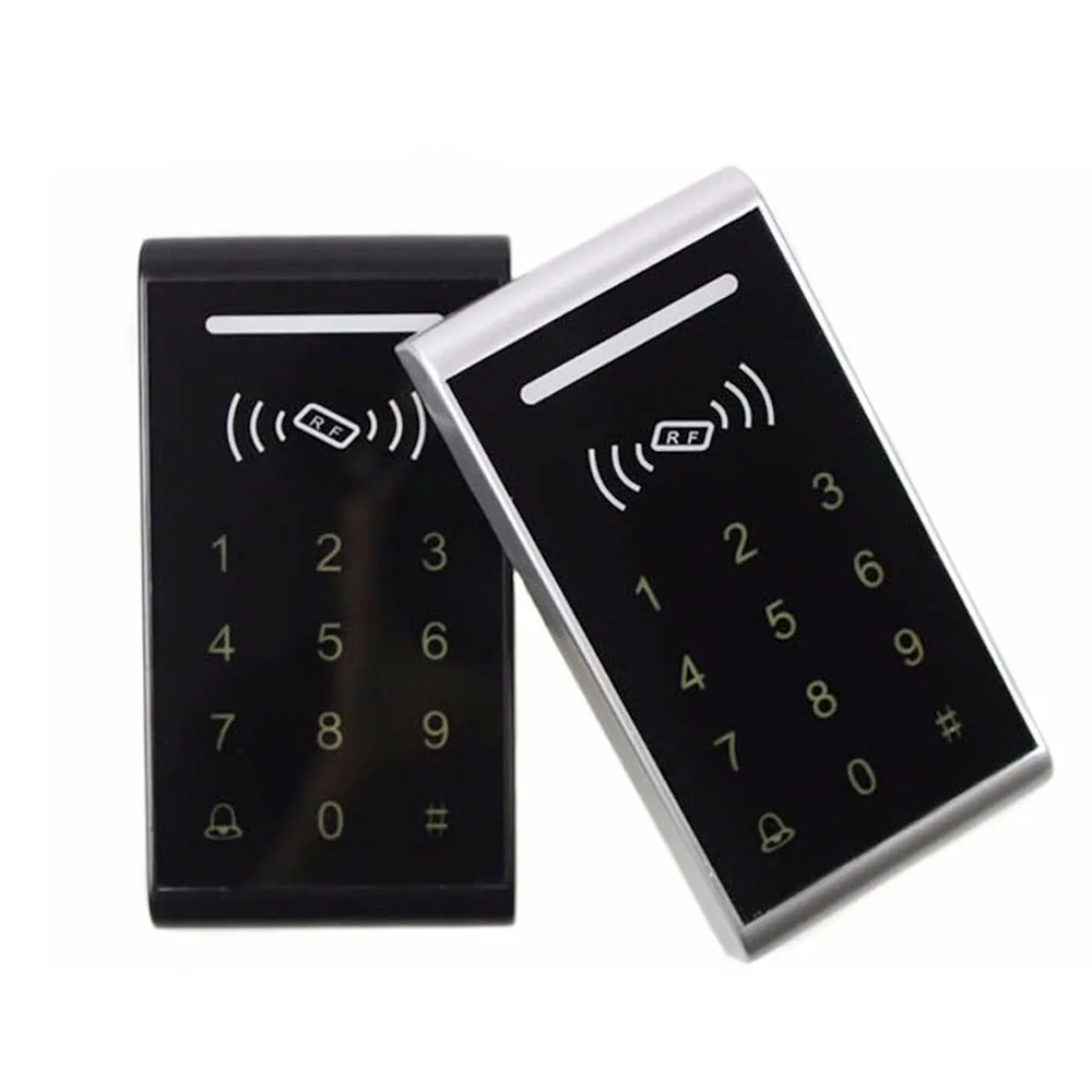

RFID Card Backlight Touch Access Control Keypad 125khz Card Opener 26 Reader System Wiegand Output Door Card Lock Reader