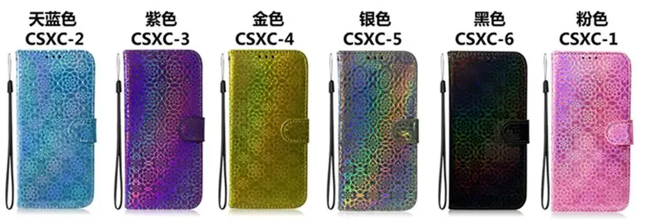 Лазерный флуоресцентный флип-чехол для huawei P30 P20 mate 20 Pro Lite Y5 Y6 Y7 Y9 P Smart Z Plus Honor 20 9X Pro 8X чехол Fundas