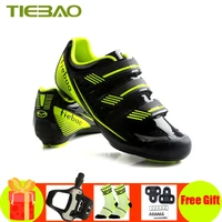 tiebao cycling shoes road sapatilha ciclismo 2019 men self locking breathable road pedals superstar sneakers athletic bike shoes