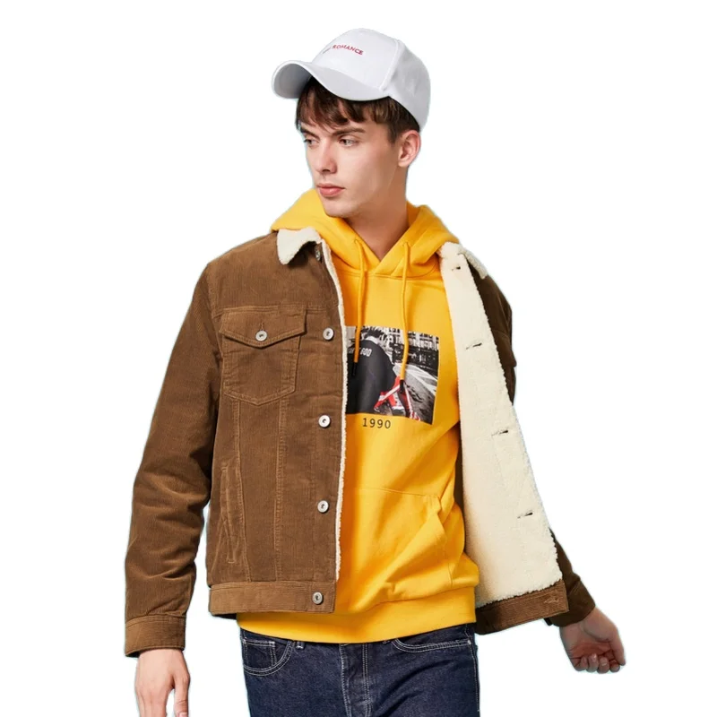 Куртка Semir мужская из хлопка повседневная короткая теплая куртка с имитацией