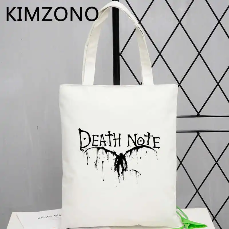 

Death Note shopping bag jute bag handbag shopper cotton bolsas de tela bolsa bag bolsa compra bolsas ecologicas sac tissu