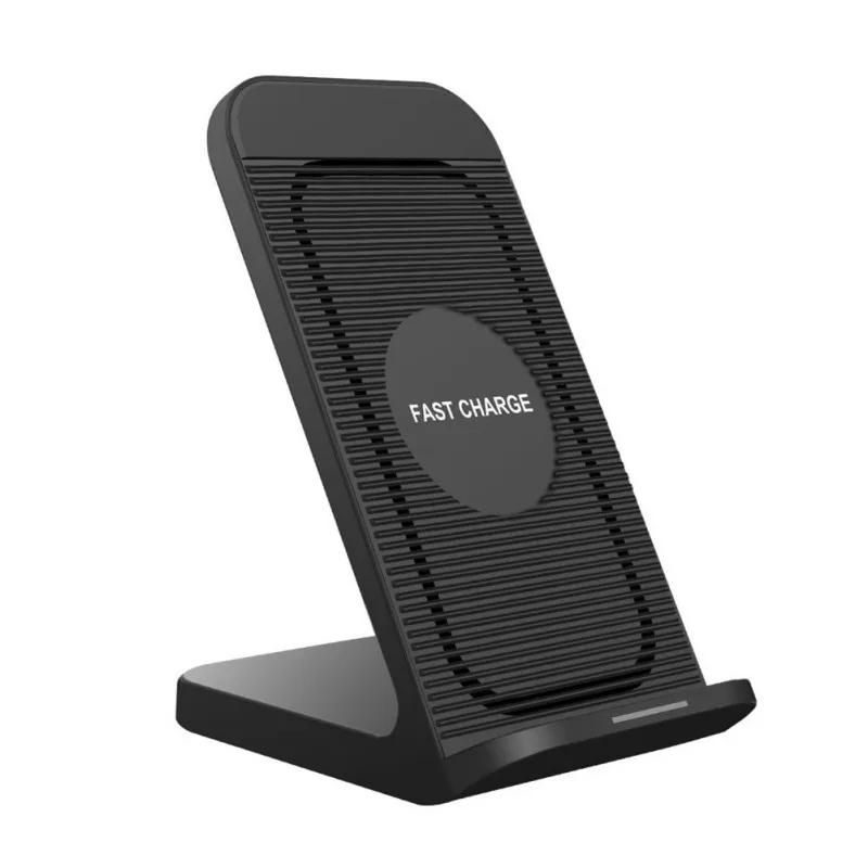 10 Вт быстрая Беспроводная зарядка подставка с вентилятором воздушного