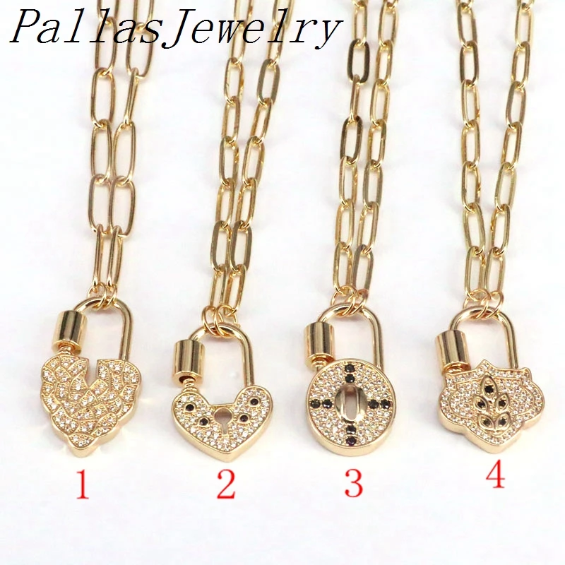 

5 шт., весенние ювелирные украшения, шикарный изящный кубический цирконий CZ, микро-ПАВЕ, искусственная Пряжка, подвеска, бумажная Пряжка, цеп...