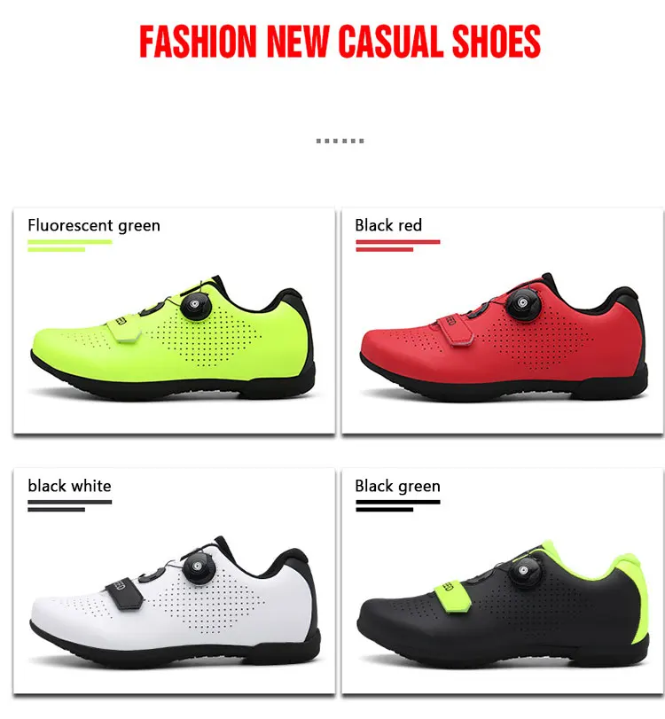 Обувь для велоспорта самоблокирующаяся Ультралегкая вентиляционная