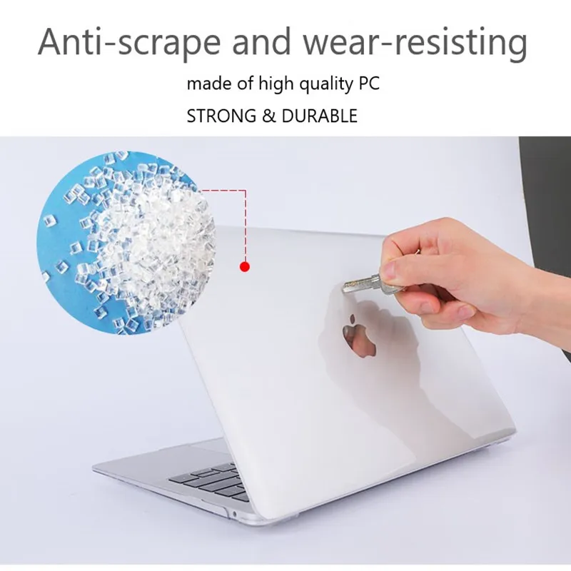 Чехол для MacBook Air A1370/A1465 пластиковый жесткий корпус 11 6-13 3 дюйма прозрачный