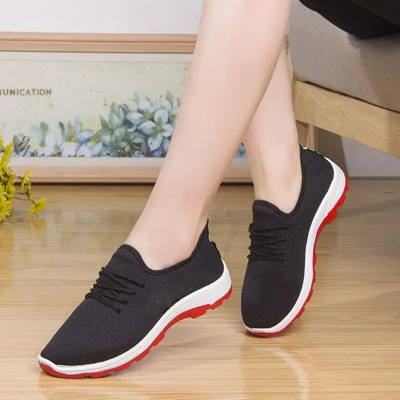 Tenis Feminino 2020 Women Tennis Shoes Outdoor Breathable Air Mesh Fitness Sneakers Walking Trainers Female Light Sport Shoes
