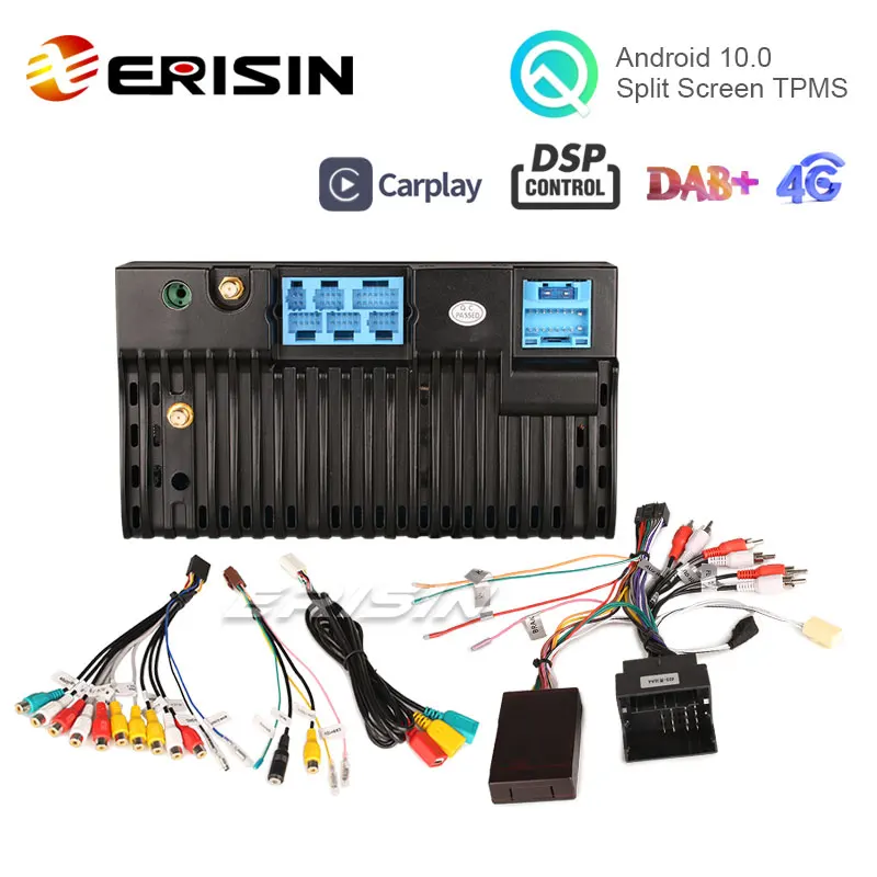 Erisin ES3027A 8 &quotDAB + Android 10 0 автомобильное стерео радио GPS USB 4G DSP CarPlay для AUDI A3 S3 RS3 RNSE
