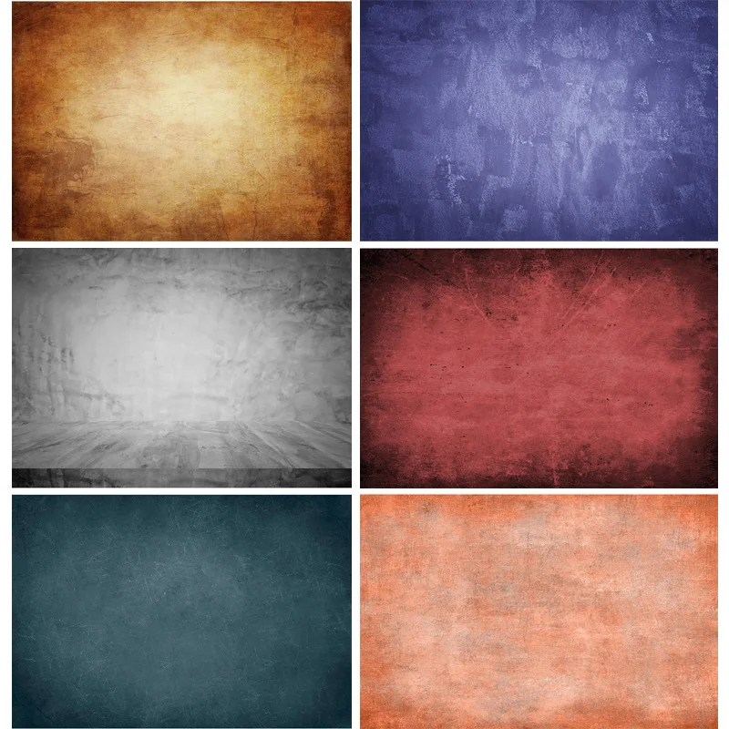 

Abstract Vintage Texture Portrait Photography Backdrops Studio Props Solid Color Photo Backgrounds 21310AB-09