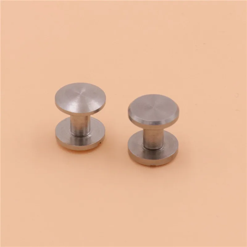 1 шт. нержавеющая сталь ремень винт кошелек с застежкой сумка заклепками DIY ручной