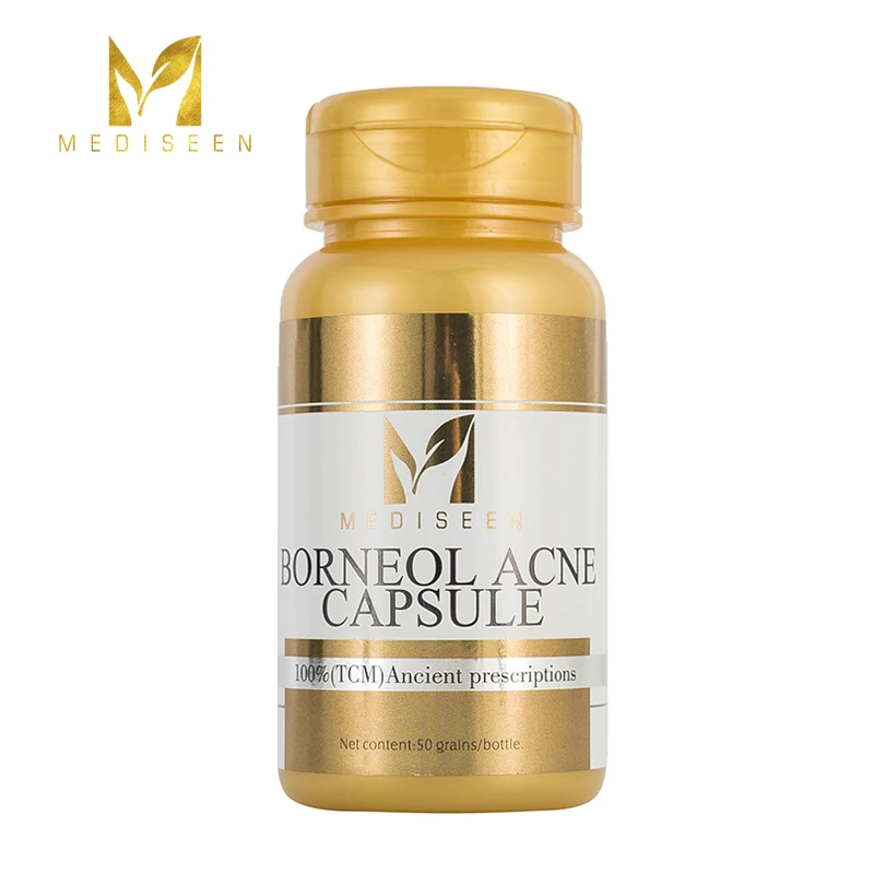 

50 шт., капсулы для акне Mediseen Borneol