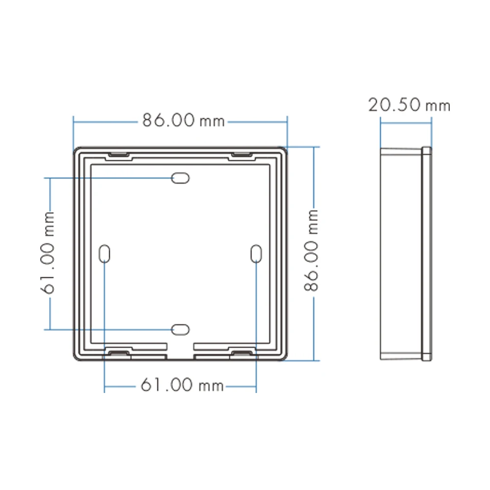 

Panel remote Touch Screen Dimming Wireless RF Remote Control for single color LED light Strip bulb Lamp Lighting Without battery