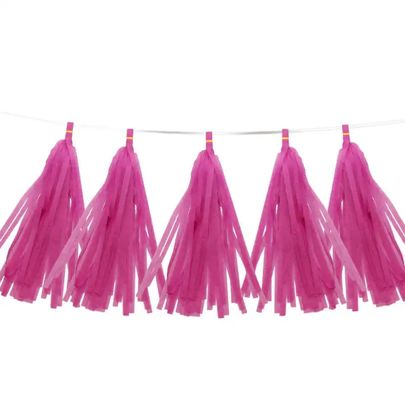 5pcs tassel 1 пакет 100 шт радужные цветные натуральные перья прозрачные bobo конфетти для воздушного шара аксессуары детские праздничные вечерние аранжировки - Цвет: 5pcs tassel