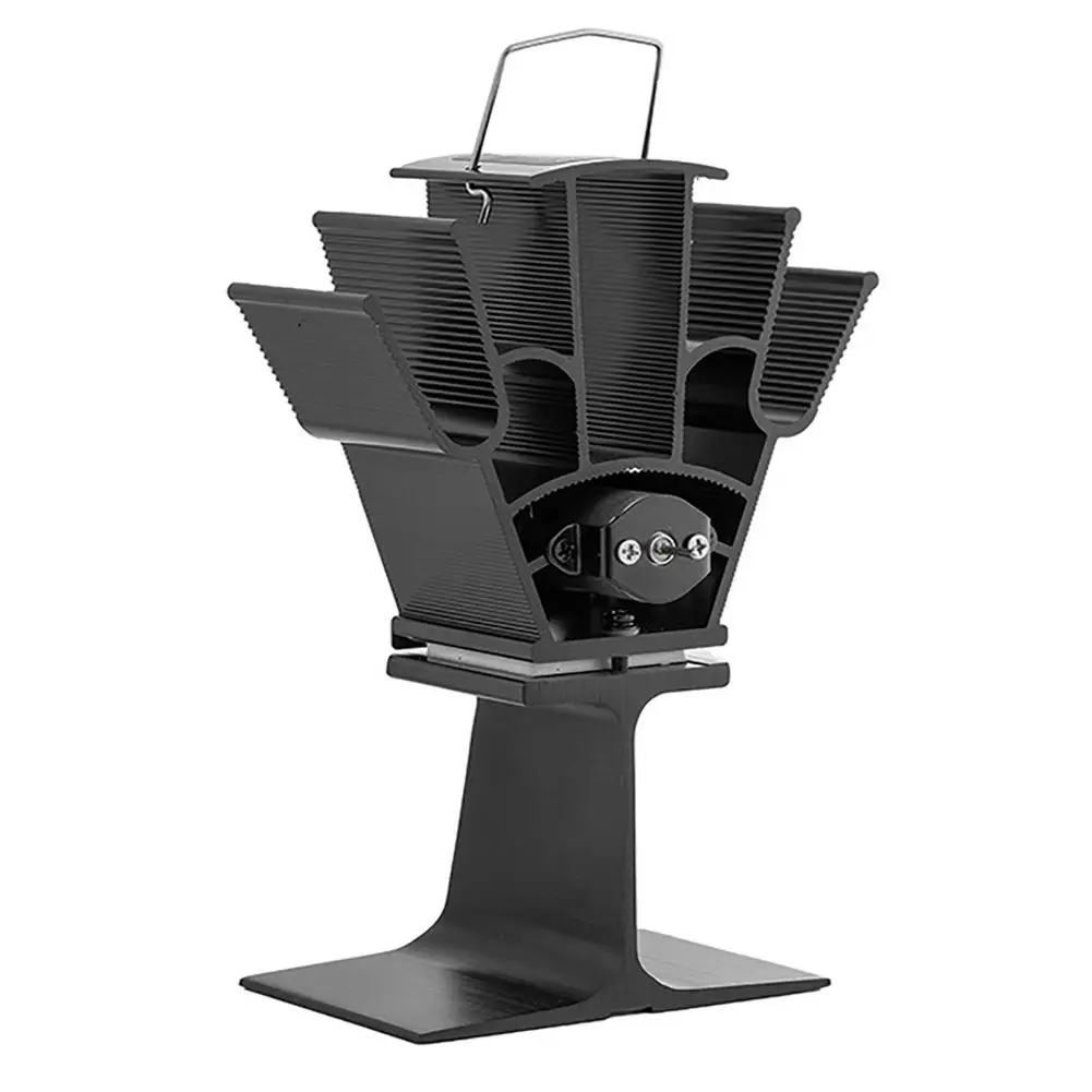 Вентилятор из алюминиевого сплава с 6 лопастями тихий эффективный отопительный