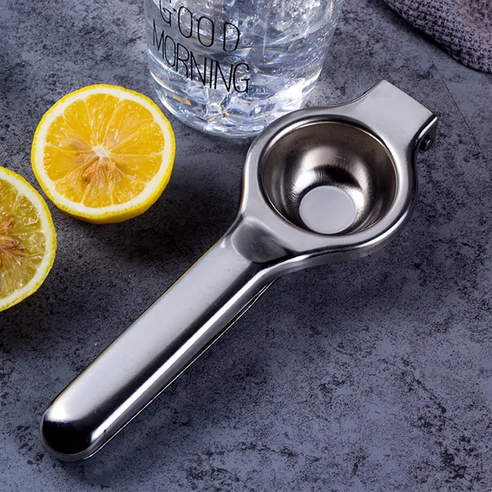 

1Pcs Lemon Squeezer Stainless Steel Manual Citrus Press Juicer Lime Hand Lemon Orange Juice Squeezer Portable Kitchen Tool