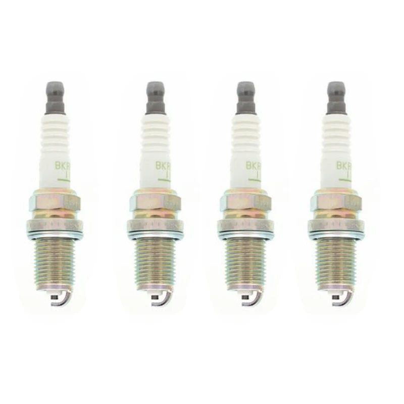 4 шт./лот свечи зажигания для Toyota Hyundai Mazda Suzuki Mitsubishi Jaguar Accent BKR5E 11 6953|Свечи и