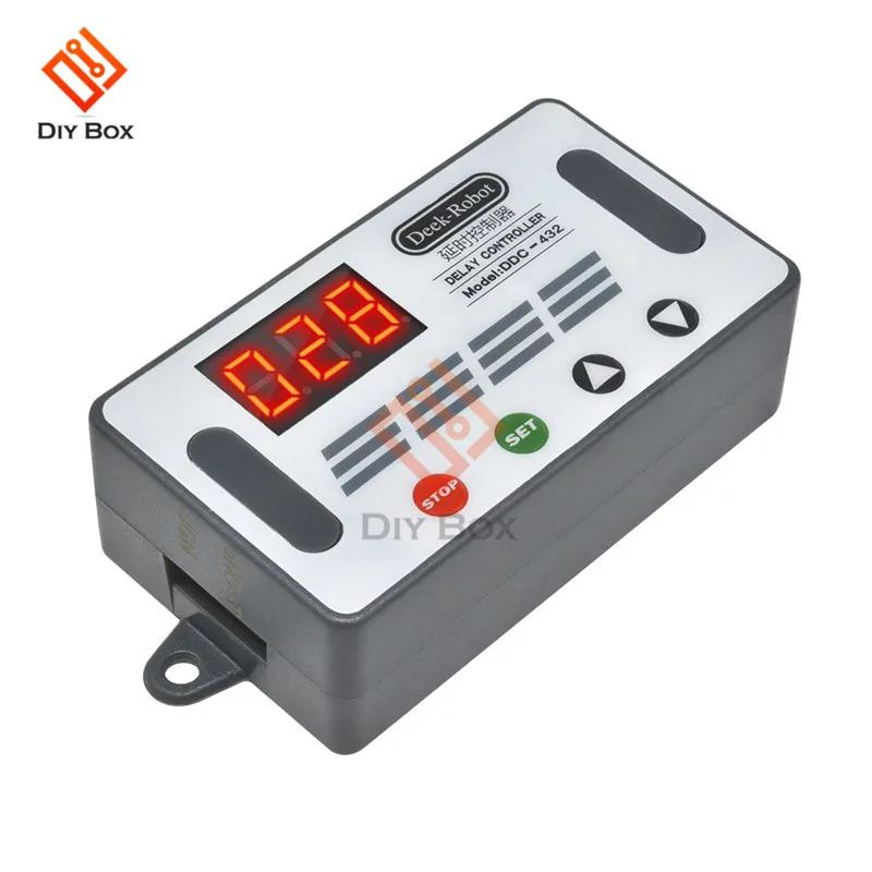 DC 12V 24V Время задержки, релейный коммутационный модуль, триггер цикл монтажная плата двойной МОП-трубка Управление таймер реле постоянного тока мотор светодиодный светильник Micro
