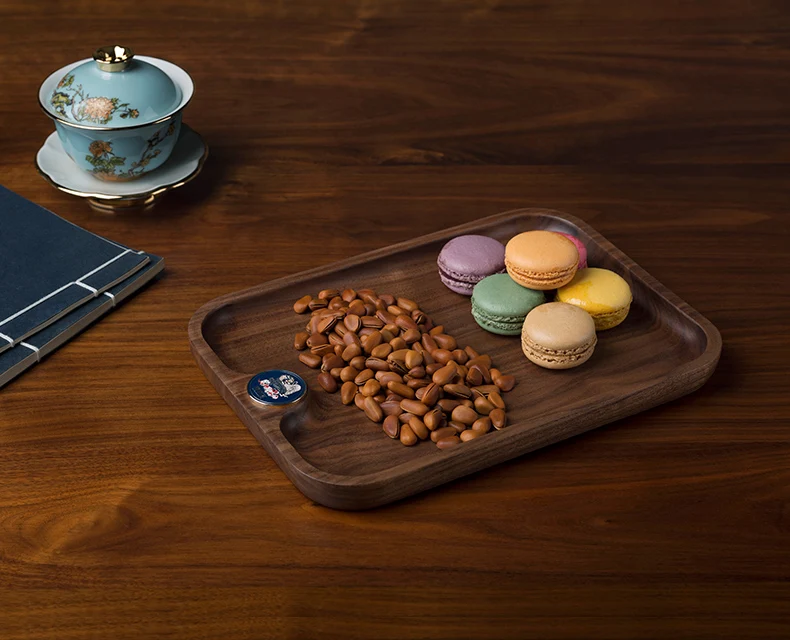 

Creative Decorative Crafts Dried Fruit Plate Walnut Nut Box Candy Melon Seeds Living Room Coffee Table