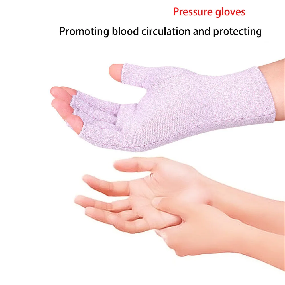 

1Pair Arthritis Gloves-Male Female Rheumatic Pressure Ulcer Gloves, Compression Therapy Lightweight Breathable Joint Pain Relief