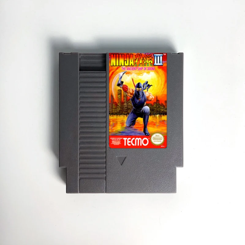 

Игровой Картридж для NES консоли Ninja Gaiden III «корабль дума», 72 контакта