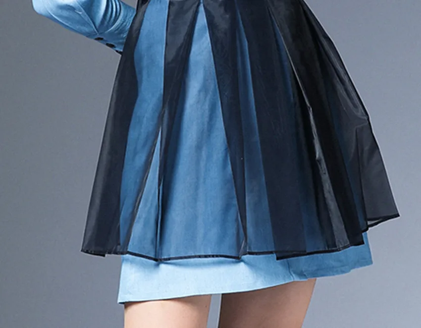 HAMALIEL/модный дизайнерский весенний комплект из 2 предметов женская джинсовая