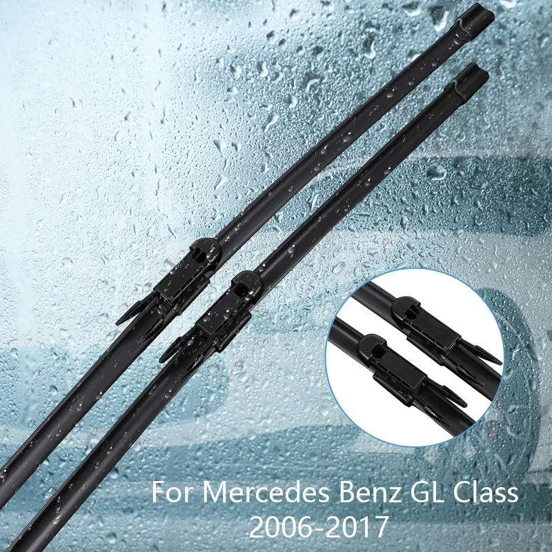 Wipers Blade For Mercedes Benz GL Class x164 x166 GL 350 400 450 500 550 63 AMG 2006 2007 2008 2009 2010 2011 2012 2013-2017