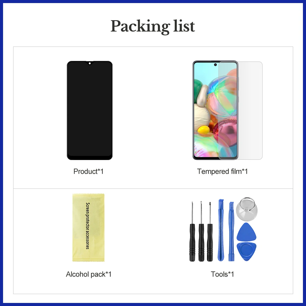 100% протестированный ЖК-дисплей для Samsung Galaxy A30s A307F A307 A307FN сенсорный экран