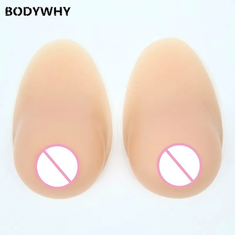 Water-drop Artificial Silicone Breast Forms Fake Breasts Crossdresser Shemale Postoperative Drag Queen Transvestite Mastectomy