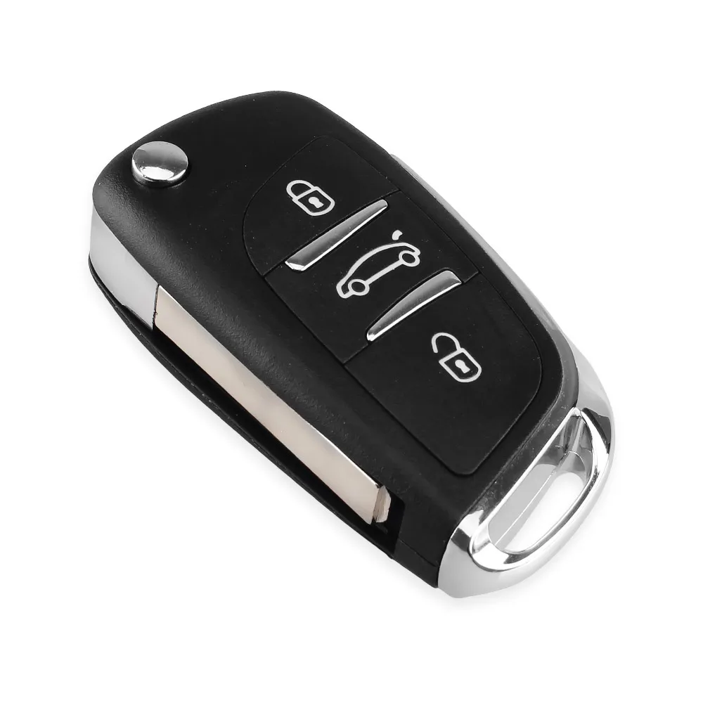 Чехол KEYYOU для CITROEN C2/C3/C5/C6/C8 с кнопкой 2/3|Ключ от авто| |