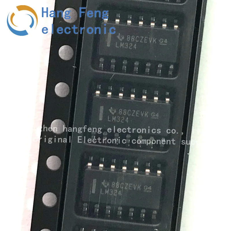 20 шт. четырёхъядерный усилитель LM324DR LM324 LM324D SOIC14 новый оригинальный | Электронные