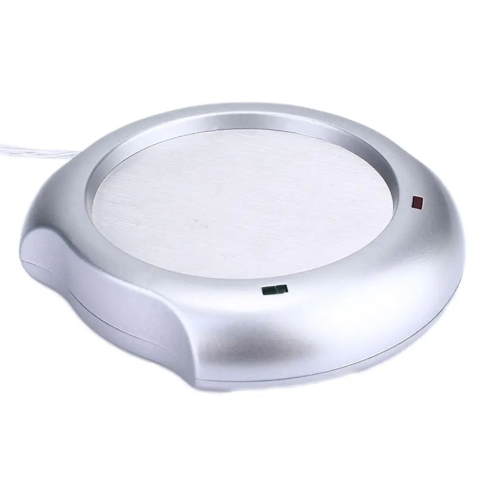 Heater pad Портативный подогреватель молока напиток Кофе воды 2,5 Вт USB 5V Компьютерные разъемы чашевидным креплением для дома - Цвет: Heater pad